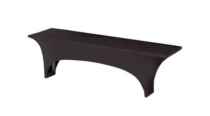 Stretchhusse FZG Tisch schwarz